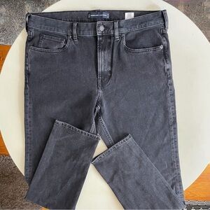 Everlane Uniform Slim Fit Jeans Organic Cotton Stretch Washed Black 35x34 NWOT